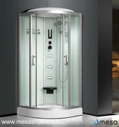 Seat এবং ট্রে সঙ্গে সেক্টর কর্নিয়া পোক্ত গ্লাস ঝরনা ঘের